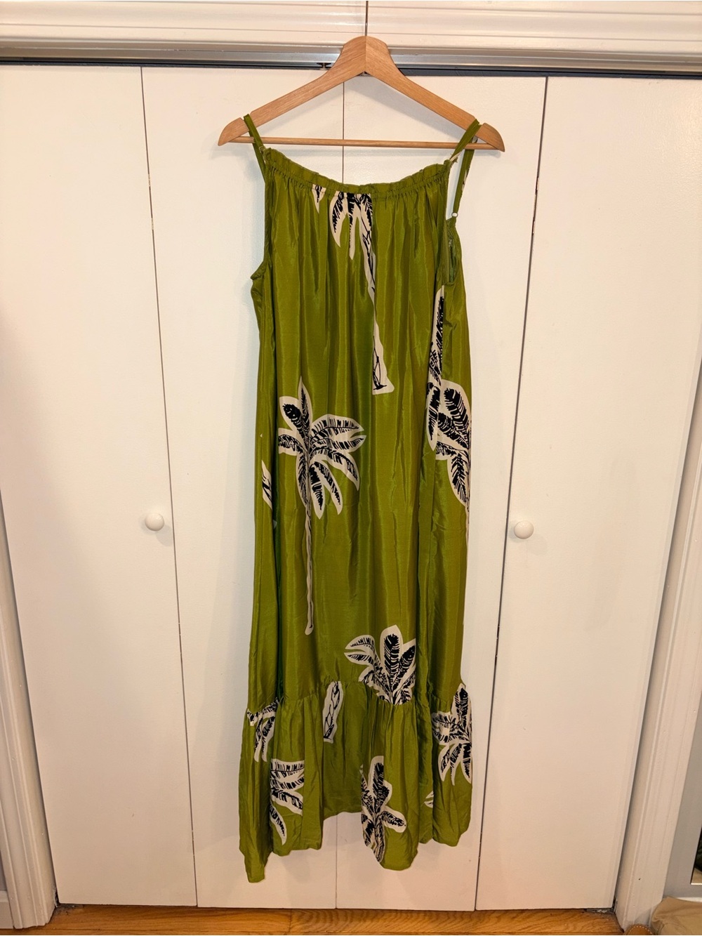 True Destinations Maxi Dress w Palm Trees 🌴 Size XS - Picture 2 of 5
